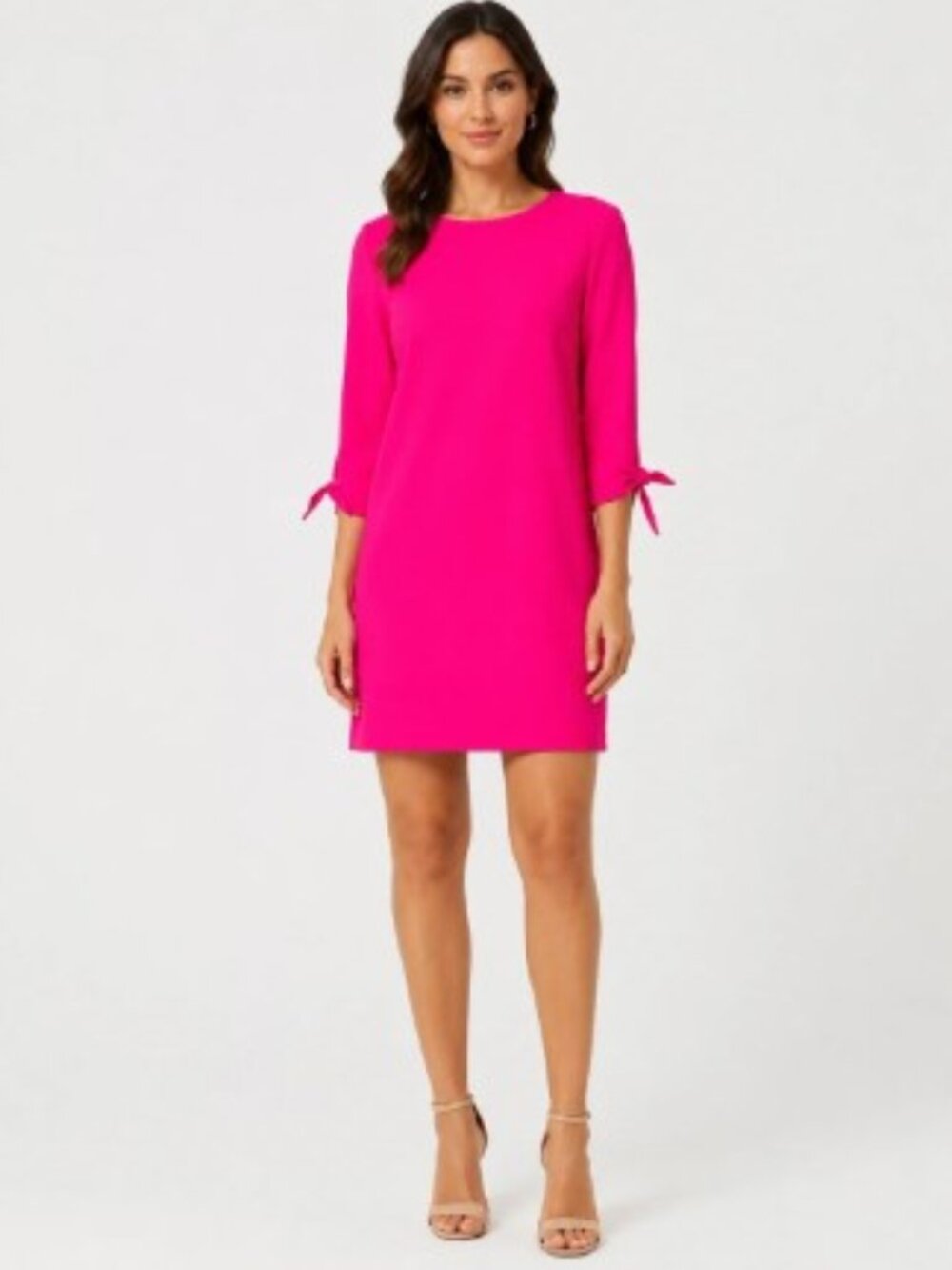 CeCe Hot Pink Shift Dress *Like New!*